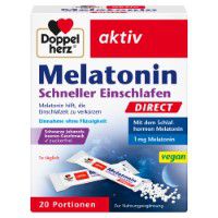 DOPPELHERZ Melatonin DIRECT Schneller Einschlafen